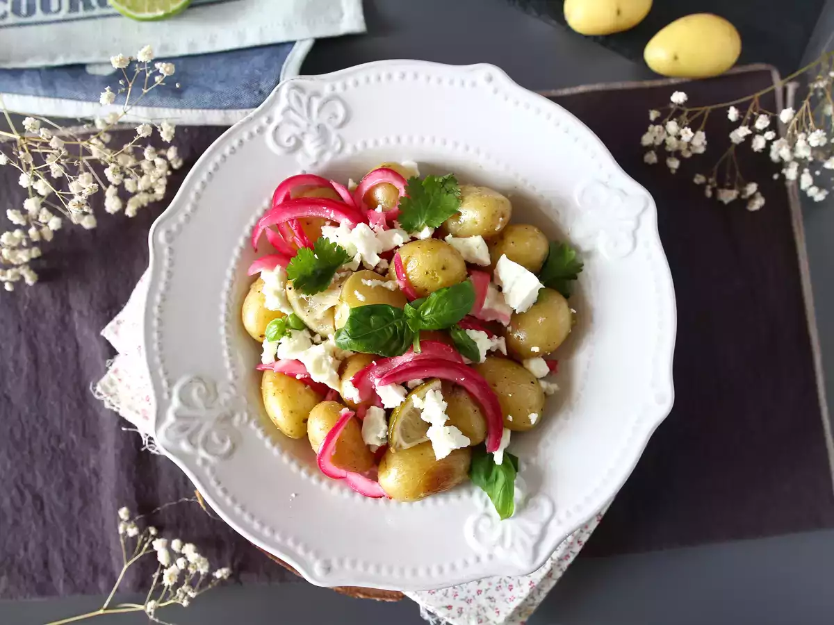 Aardappelen in papillote met citroen en feta - foto 2