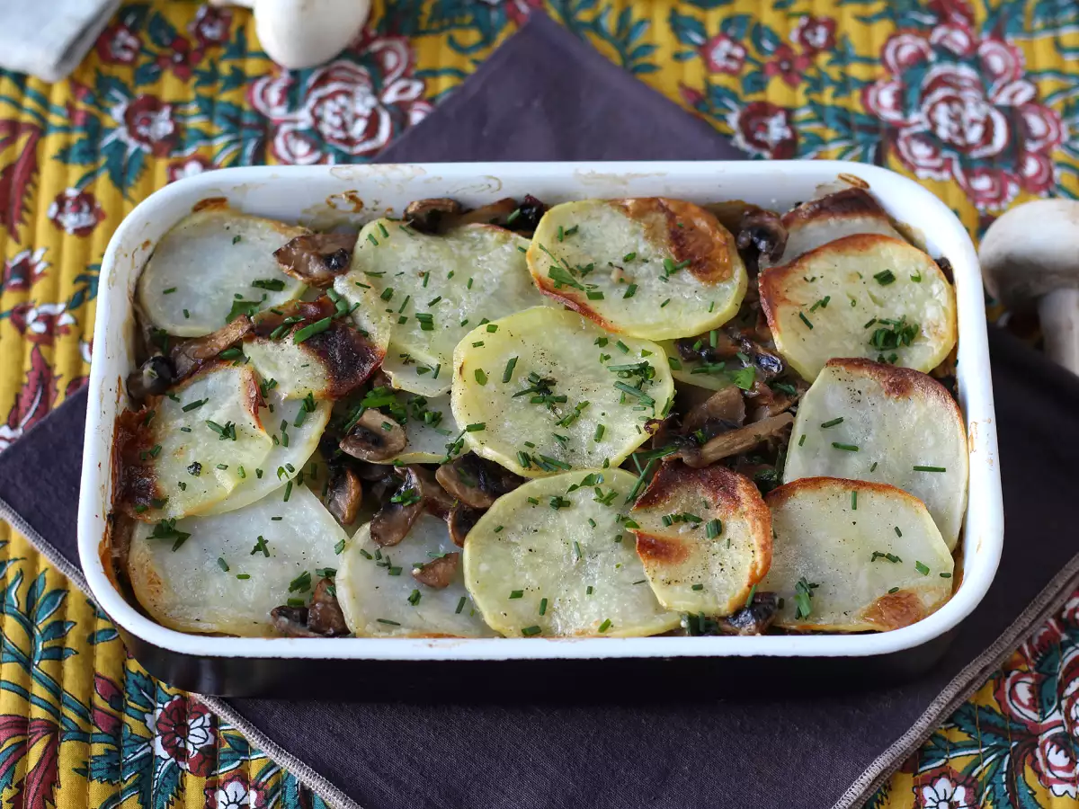 Aardappelgratin met champignons - foto 5