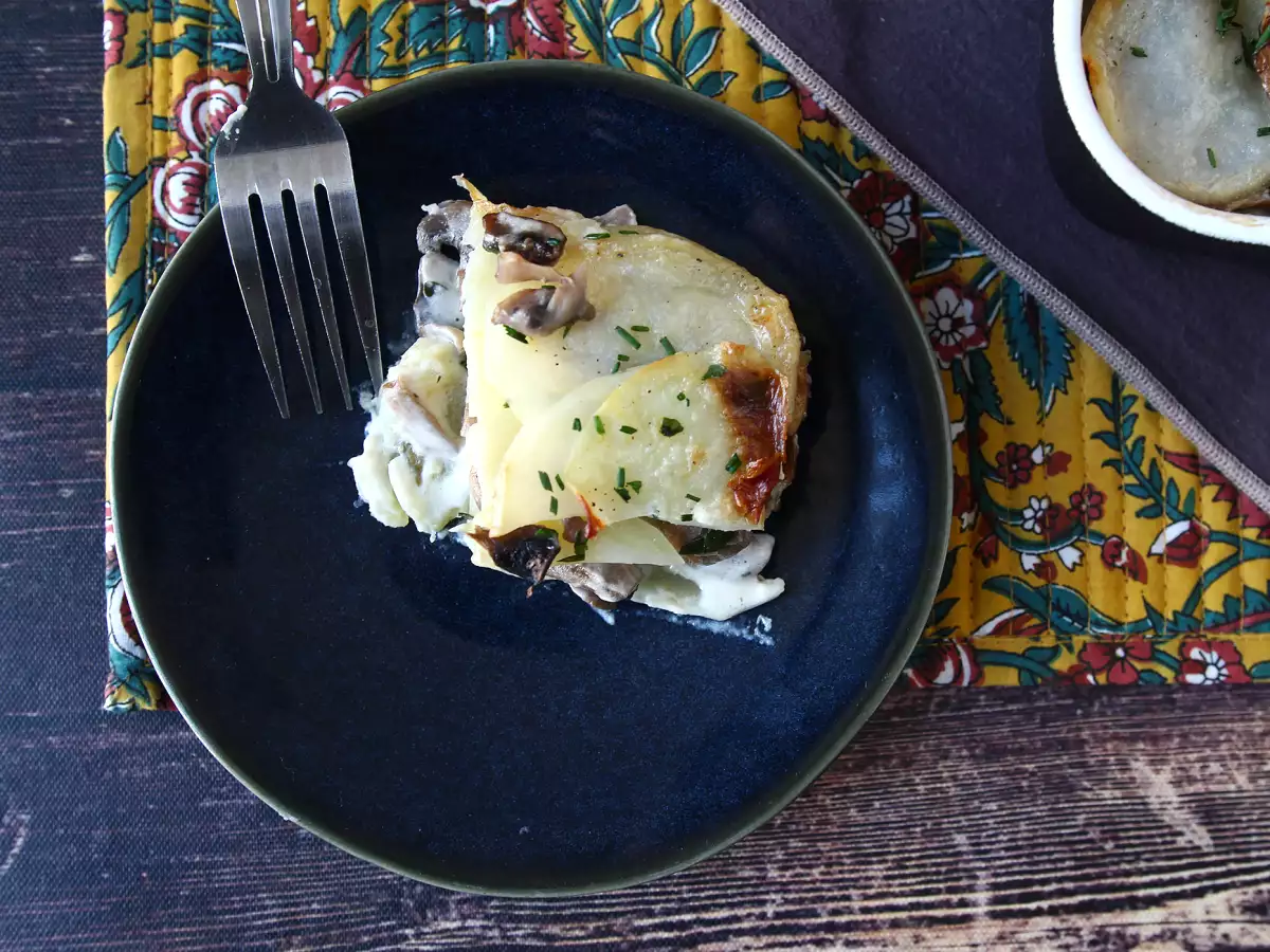 Aardappelgratin met champignons - foto 7