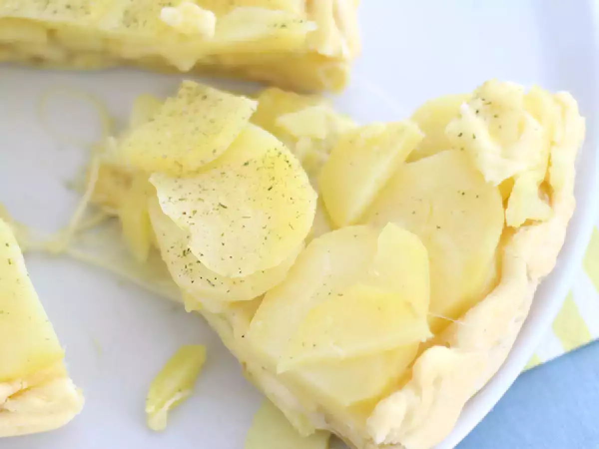 Aardappeltatin met Cantal - foto 2