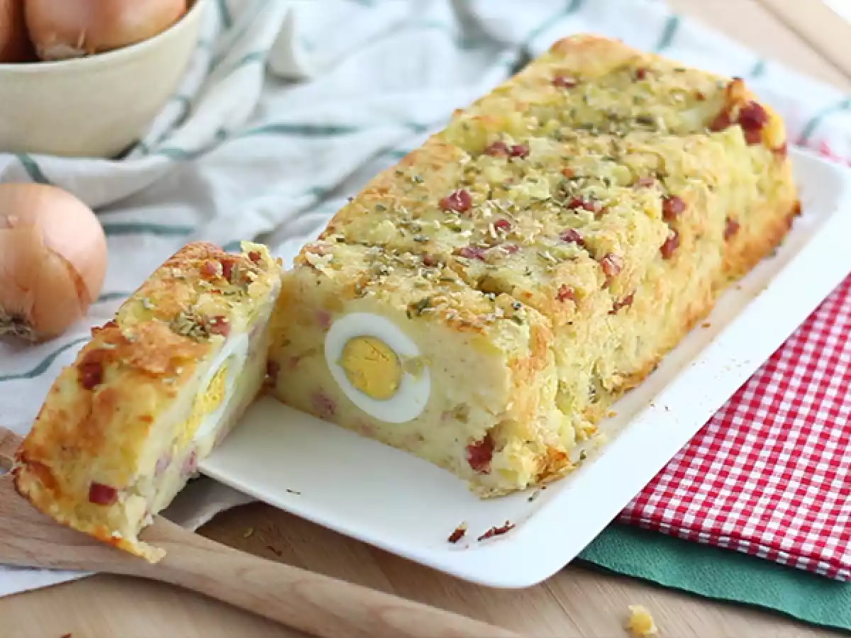 Aardappelterrine voor Pasen
