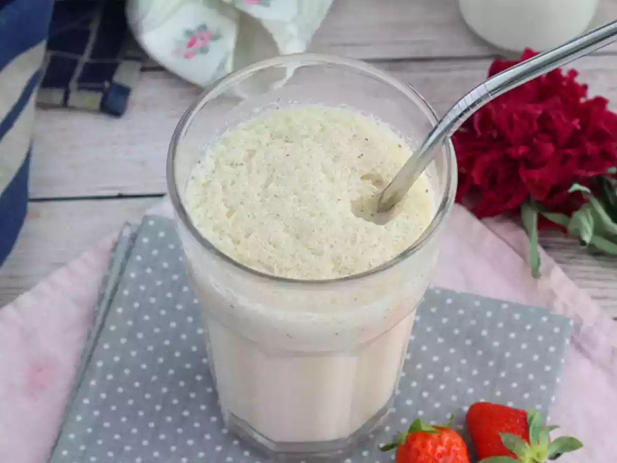 Aardbeien- en vanillemilkshake - foto 2