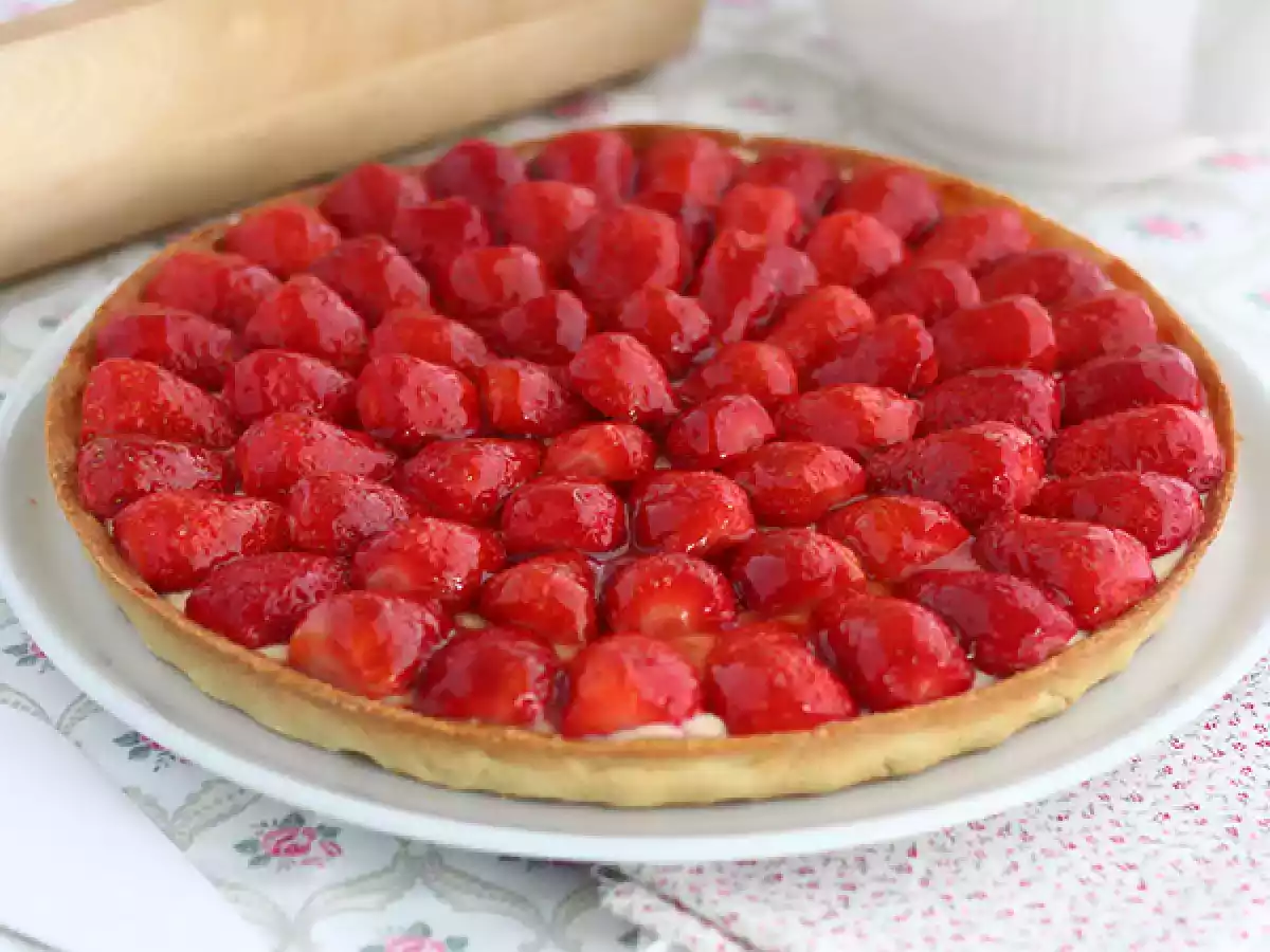 Aardbeientaart