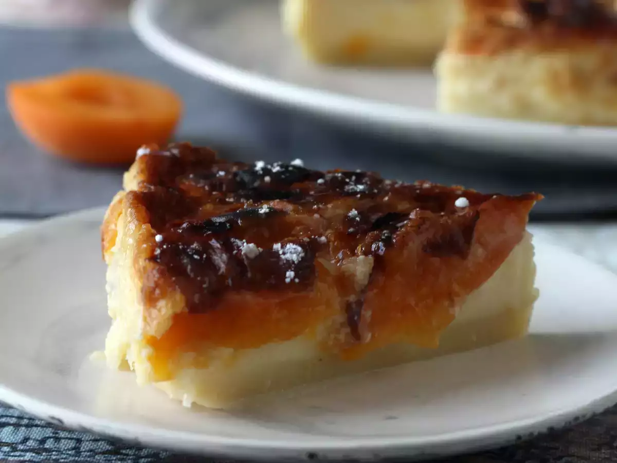 Abrikozen clafoutis met Air Fryer - foto 2