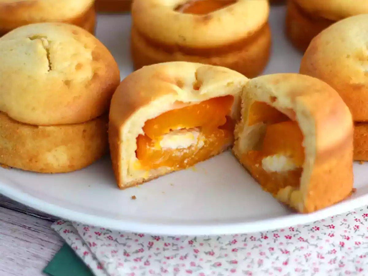 Abrikozen en mascarpone cakejes - foto 3