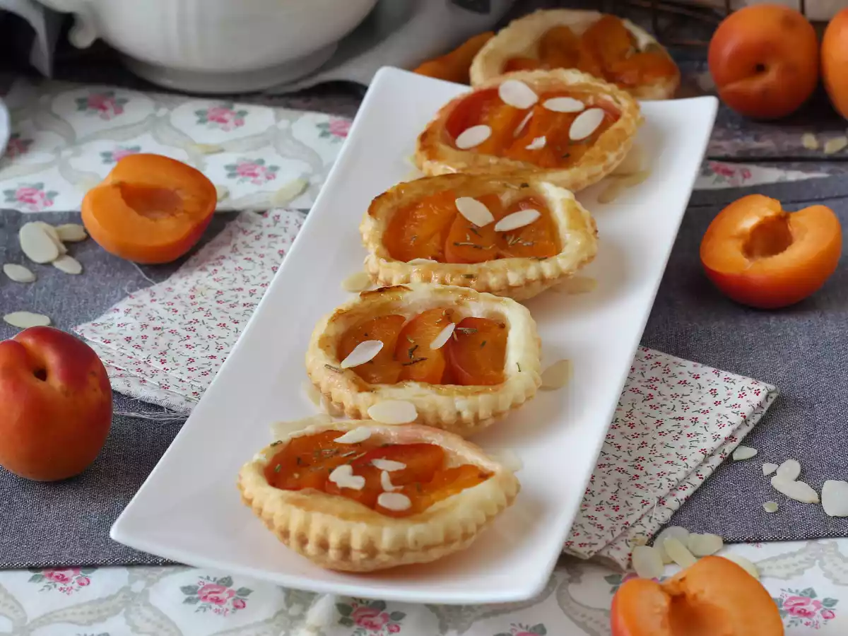 Abrikozen tartelettes tatin, het snelle dessert als je gasten hebt! - foto 3