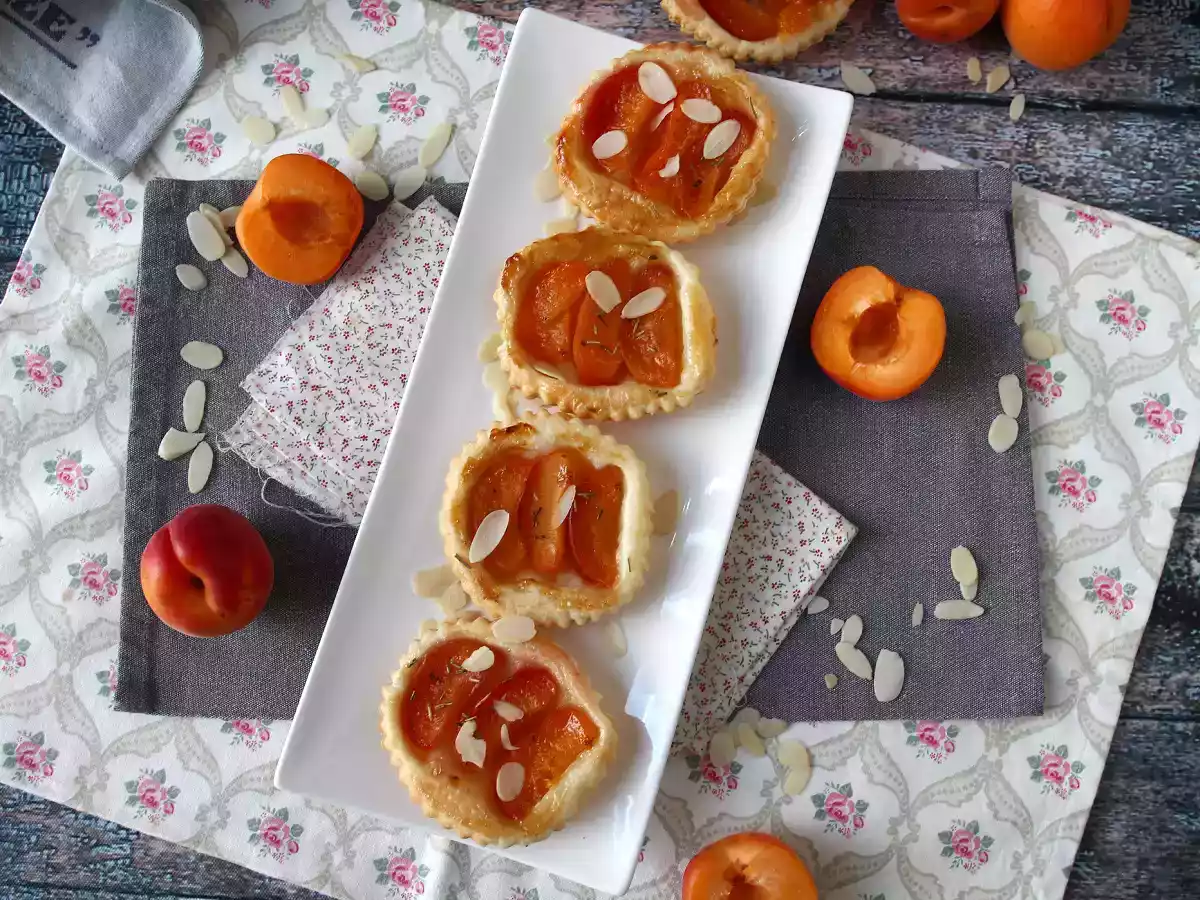 Abrikozen tartelettes tatin, het snelle dessert als je gasten hebt! - foto 5