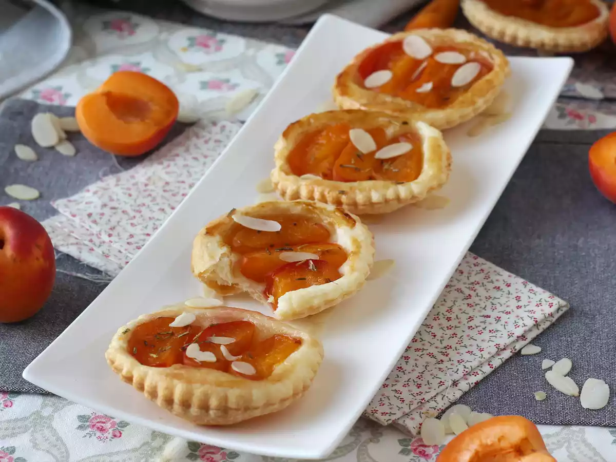 Abrikozen tartelettes tatin, het snelle dessert als je gasten hebt! - foto 7