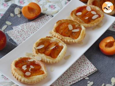 Abrikozen tartelettes tatin, het snelle dessert als je gasten hebt!