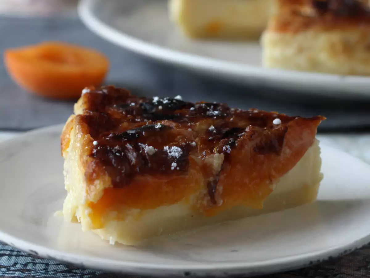 Abrikozenclafoutis uit de airfryer - foto 2