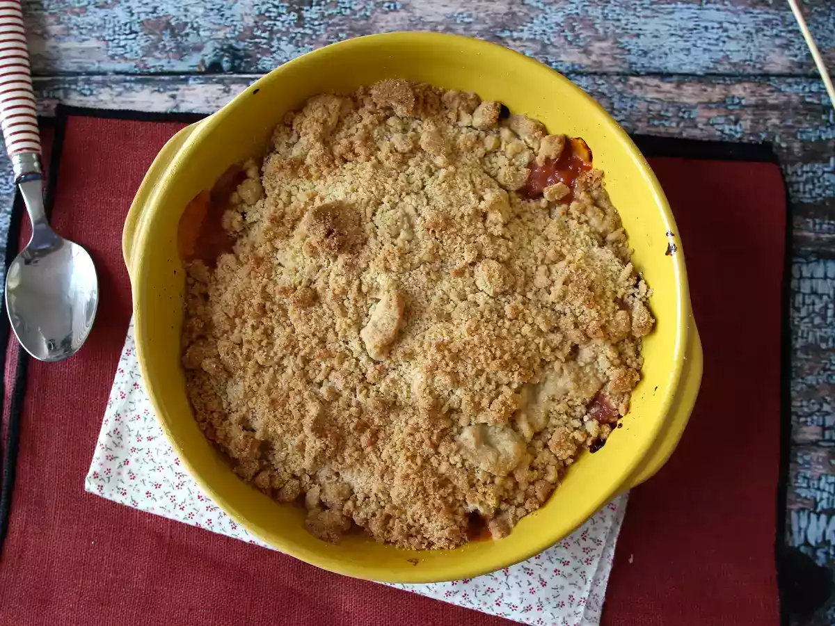 Abrikozencrumble - foto 4