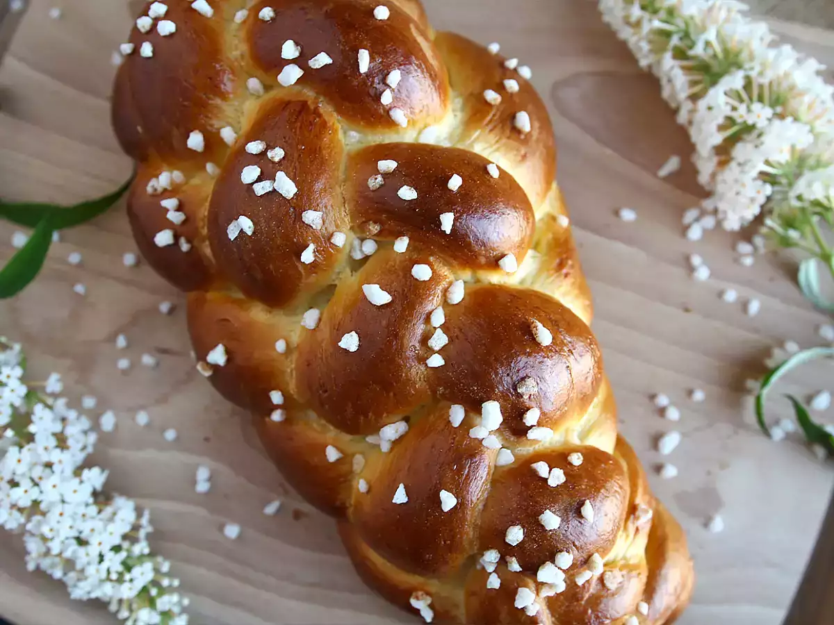 Achtstrengs gevlochten brioche - foto 2