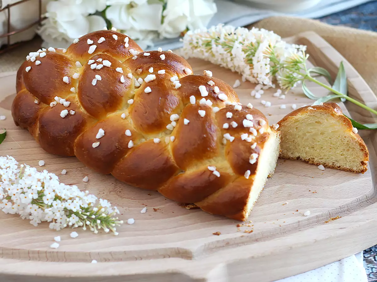 Achtstrengs gevlochten brioche - foto 3