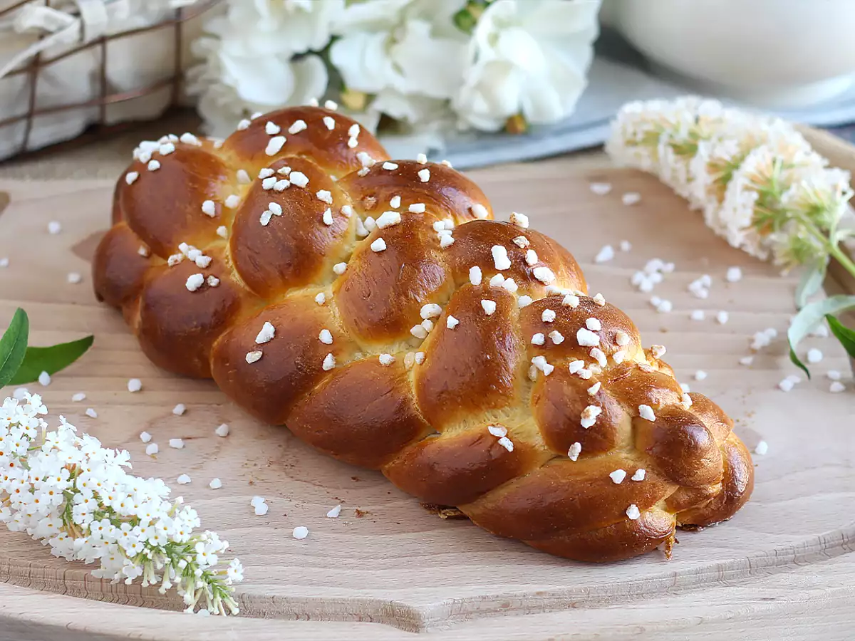 Achtstrengs gevlochten brioche - foto 4