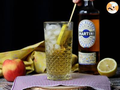 Alcoholvrije Martini Spritz, een zoete, bloemige cocktail voor het aperitief - foto 3