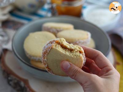 Alfajores - Argentijns zandkoekje met melkjam en kokosnoot - foto 2