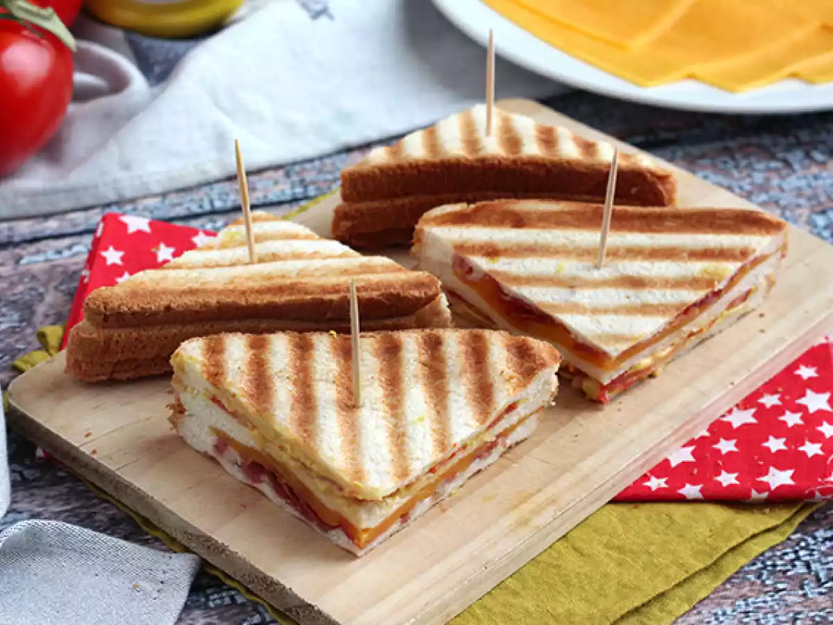 Amerikaanse Club Sandwich - foto 2