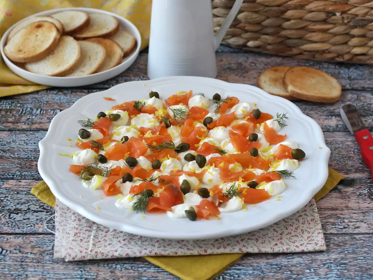 Aperitiefpasta met gerookte zalm - foto 2