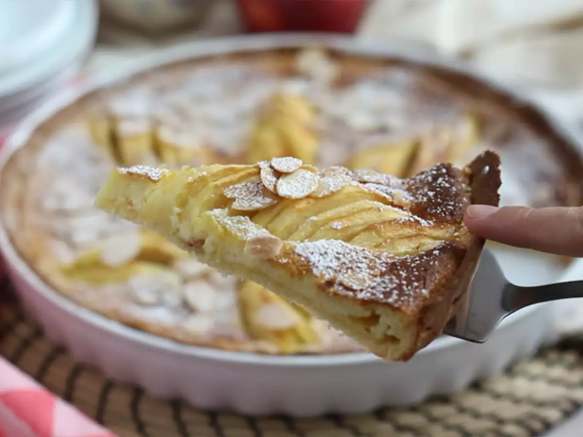 Appel-amandeltaart (Tarte normande) - foto 3