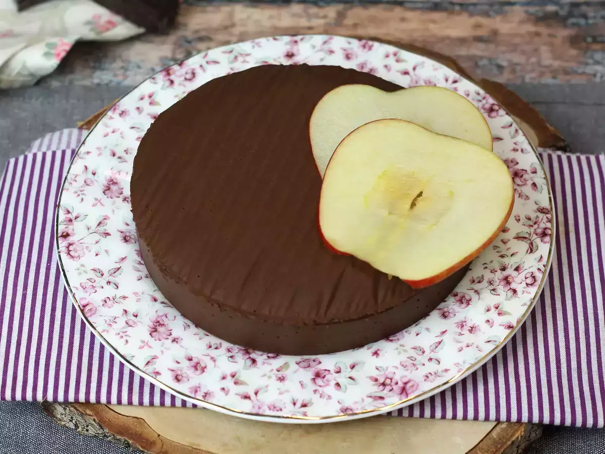 Appel-chocoladefudge: een supermakkelijk dessert met maar 2 ingrediënten! - foto 3