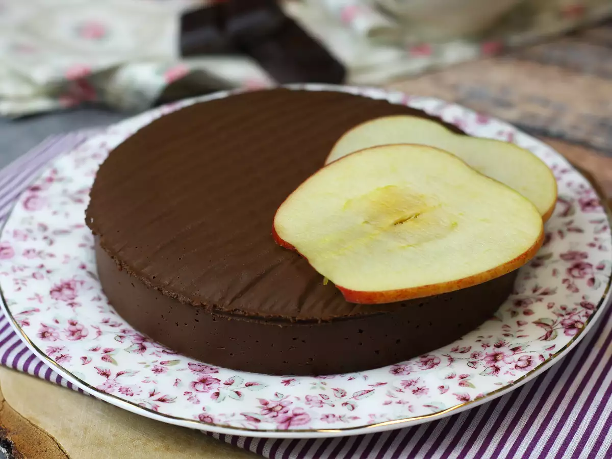 Appel-chocoladefudge: een supermakkelijk dessert met maar 2 ingrediënten! - foto 4