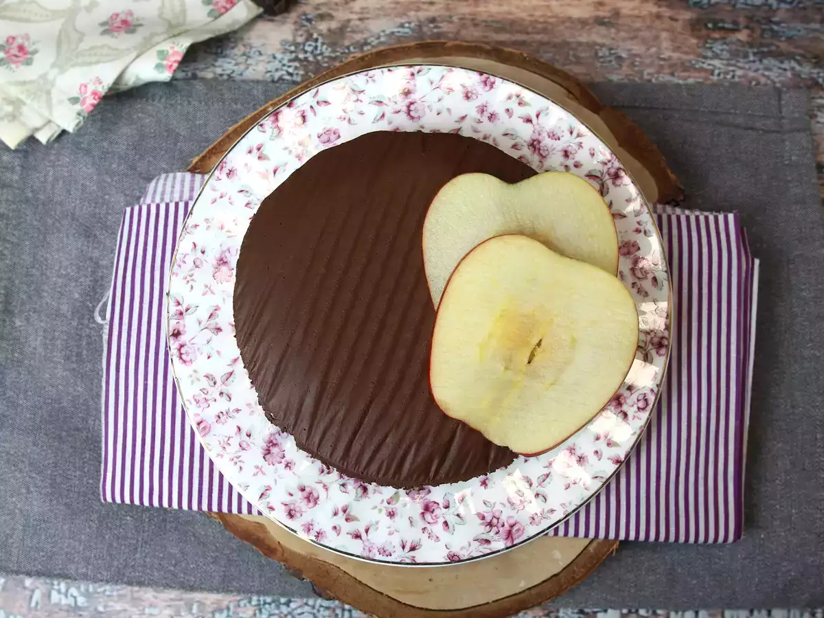 Appel-chocoladefudge: een supermakkelijk dessert met maar 2 ingrediënten! - foto 5