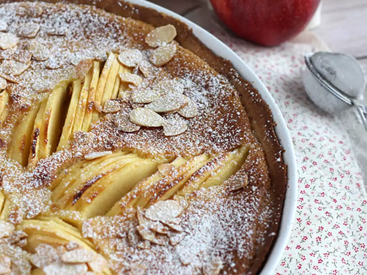 Appel- en amandeltaart (Tarte normande) - foto 4