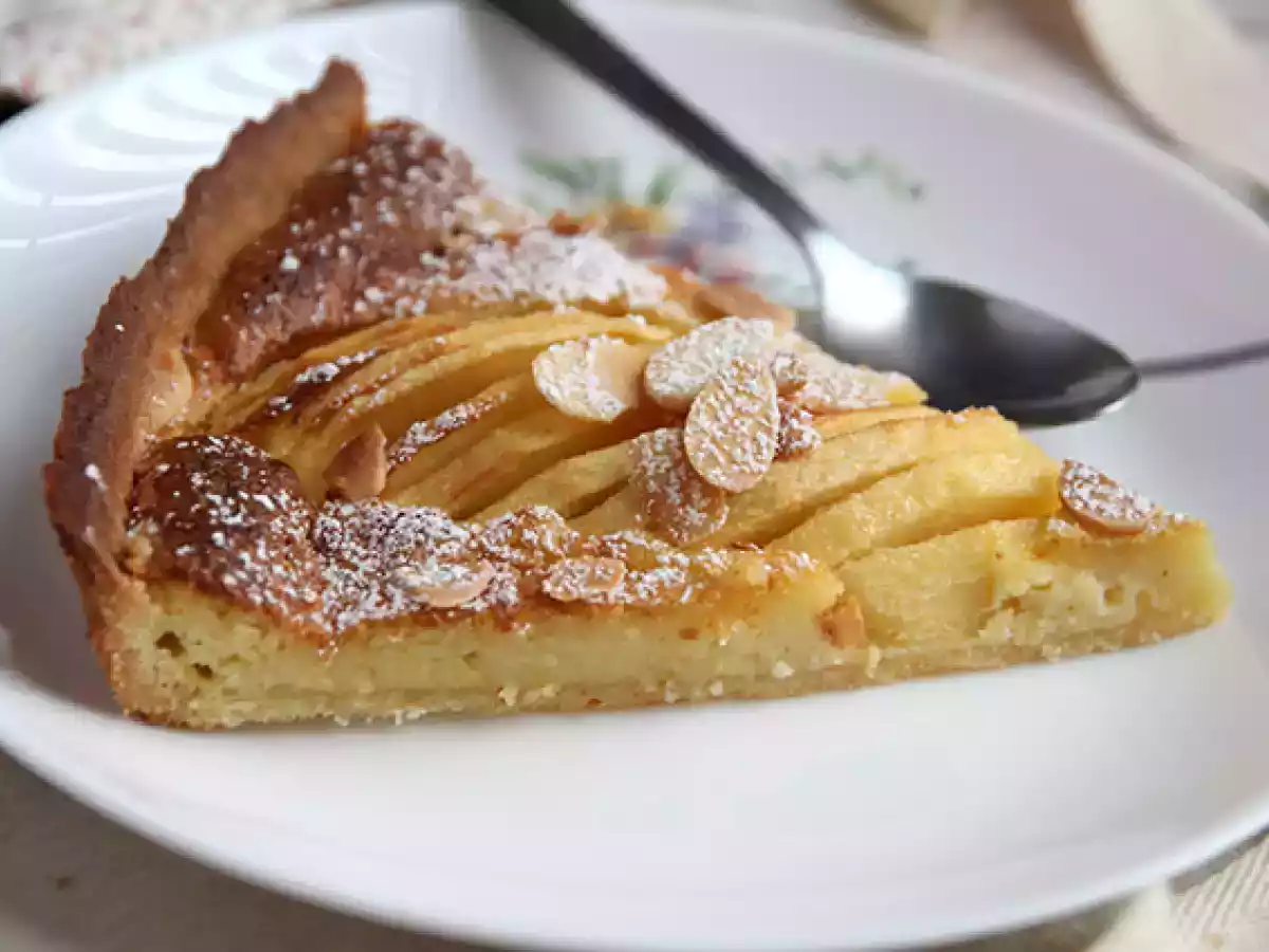 Appel- en amandeltaart (Tarte normande) - foto 5