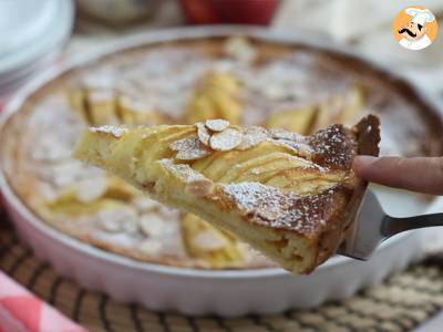 Appel- en amandeltaart (Tarte normande) - foto 3