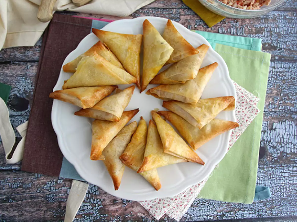 Appel-kaneelsamoussa's - foto 2