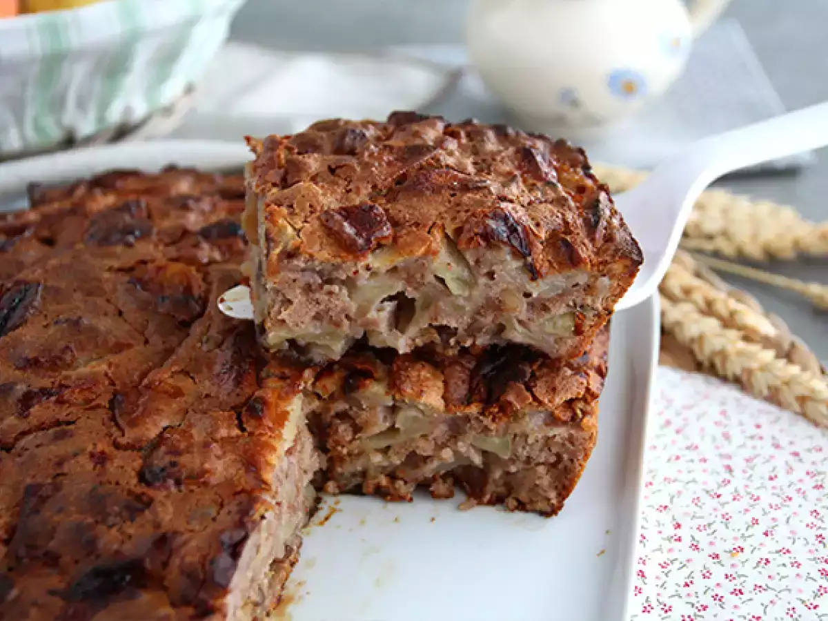 Appelcake met walnoten en kaneel - foto 2