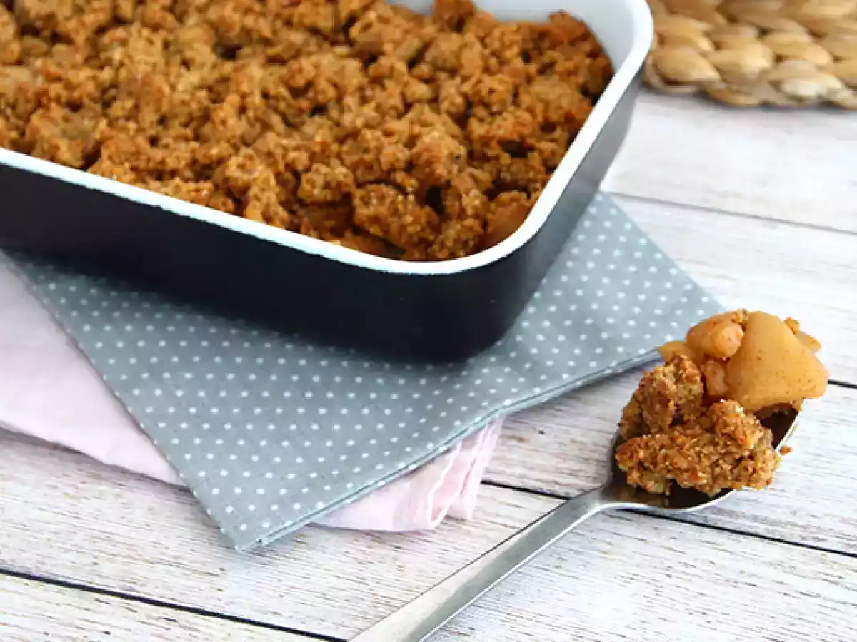 Appelcrumble (veganistisch en glutenvrij) - foto 2