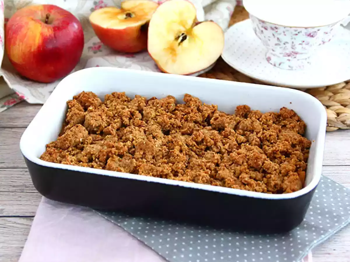 Appelcrumble (veganistisch en glutenvrij) - foto 3