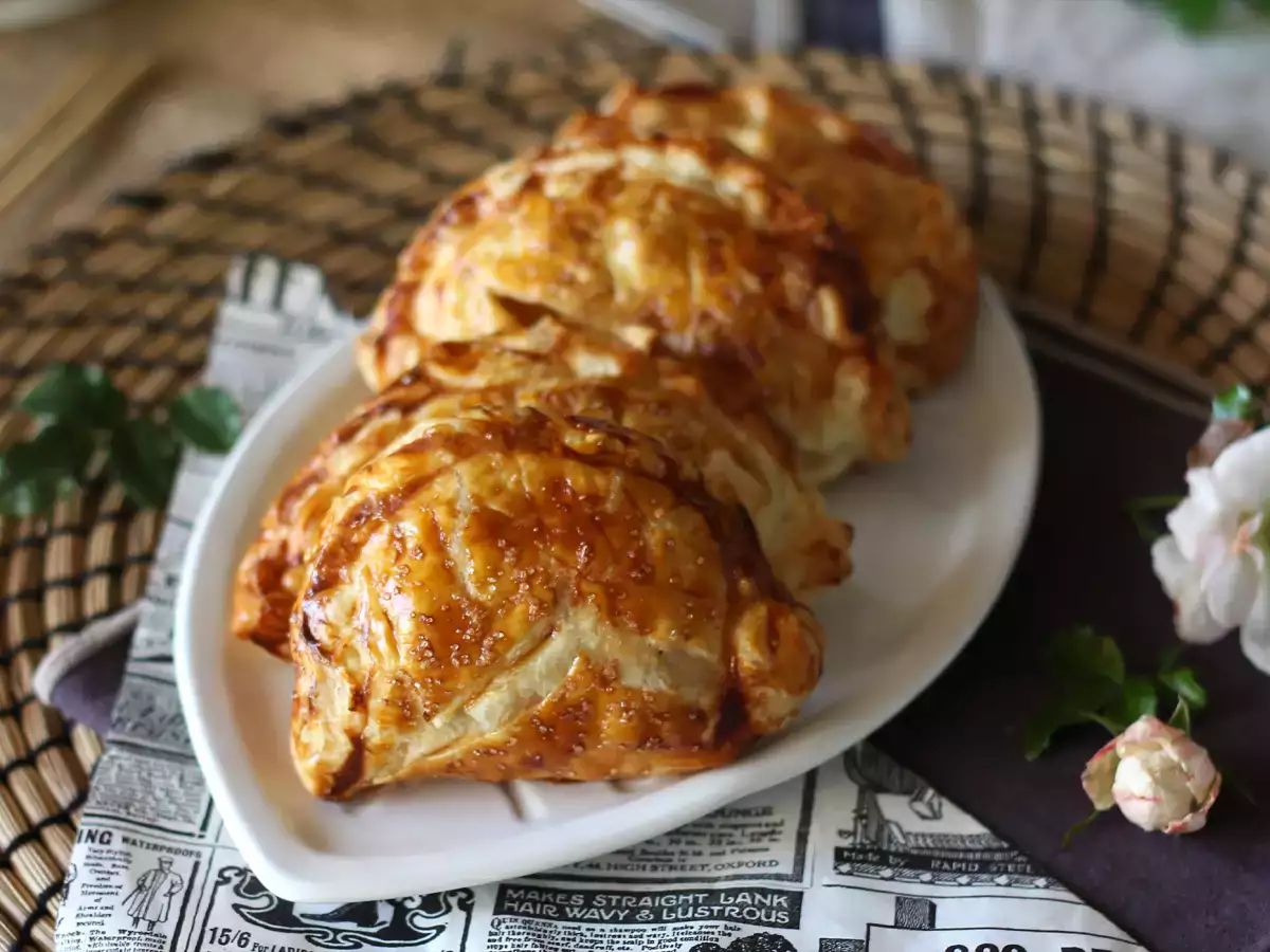 Appelflapjes met hazelnootcrème voor Driekoningen