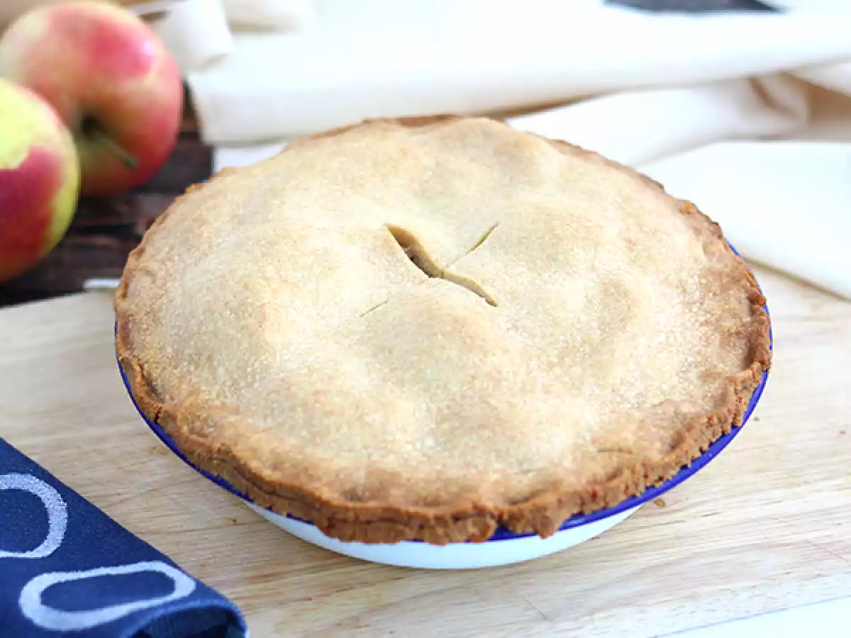 Appeltaart, de Engelse stijl