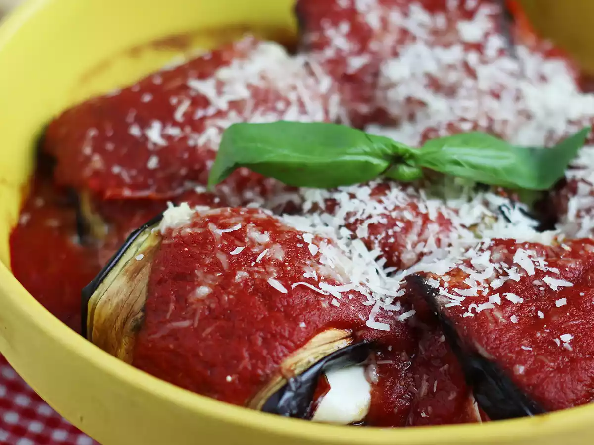 Aubergine Parmigiana Rolletjes - foto 4