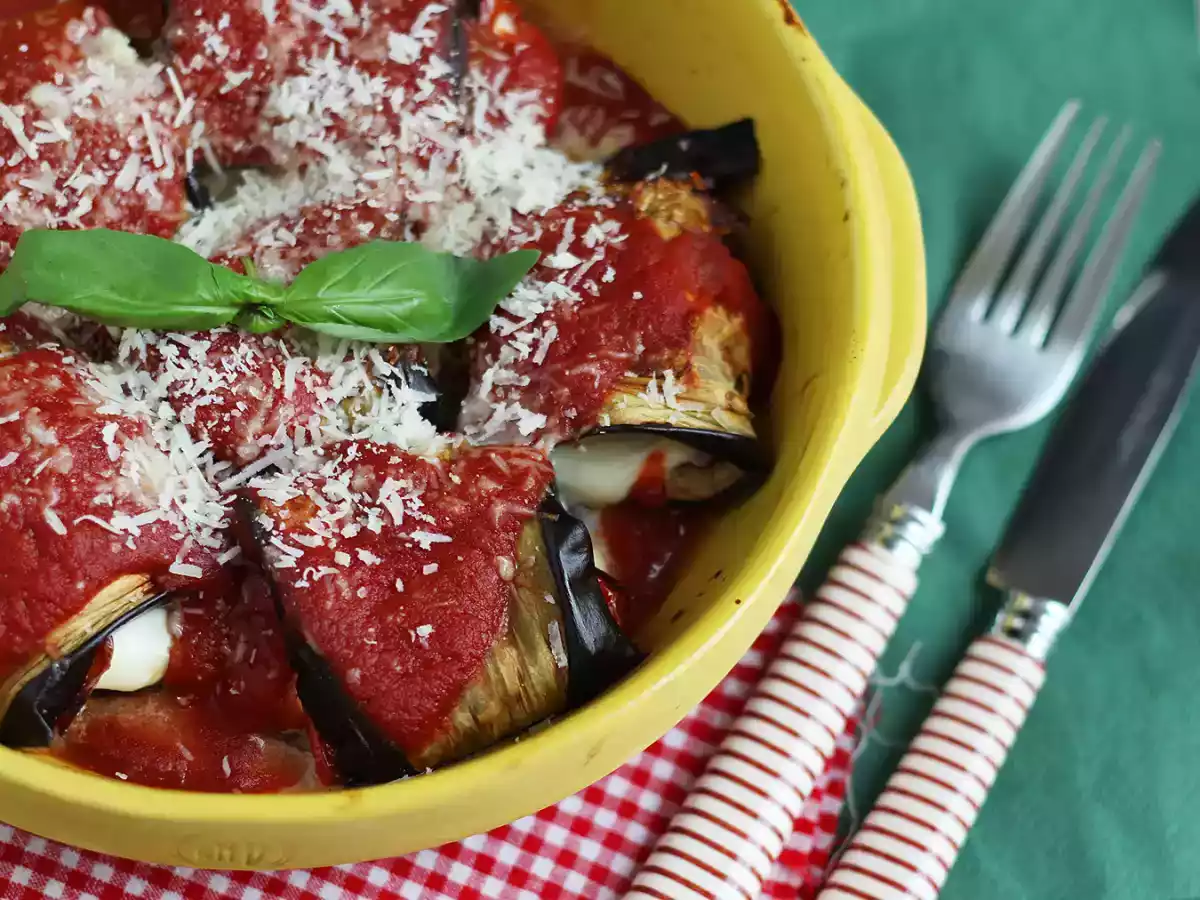 Aubergine Parmigiana Rolletjes - foto 5