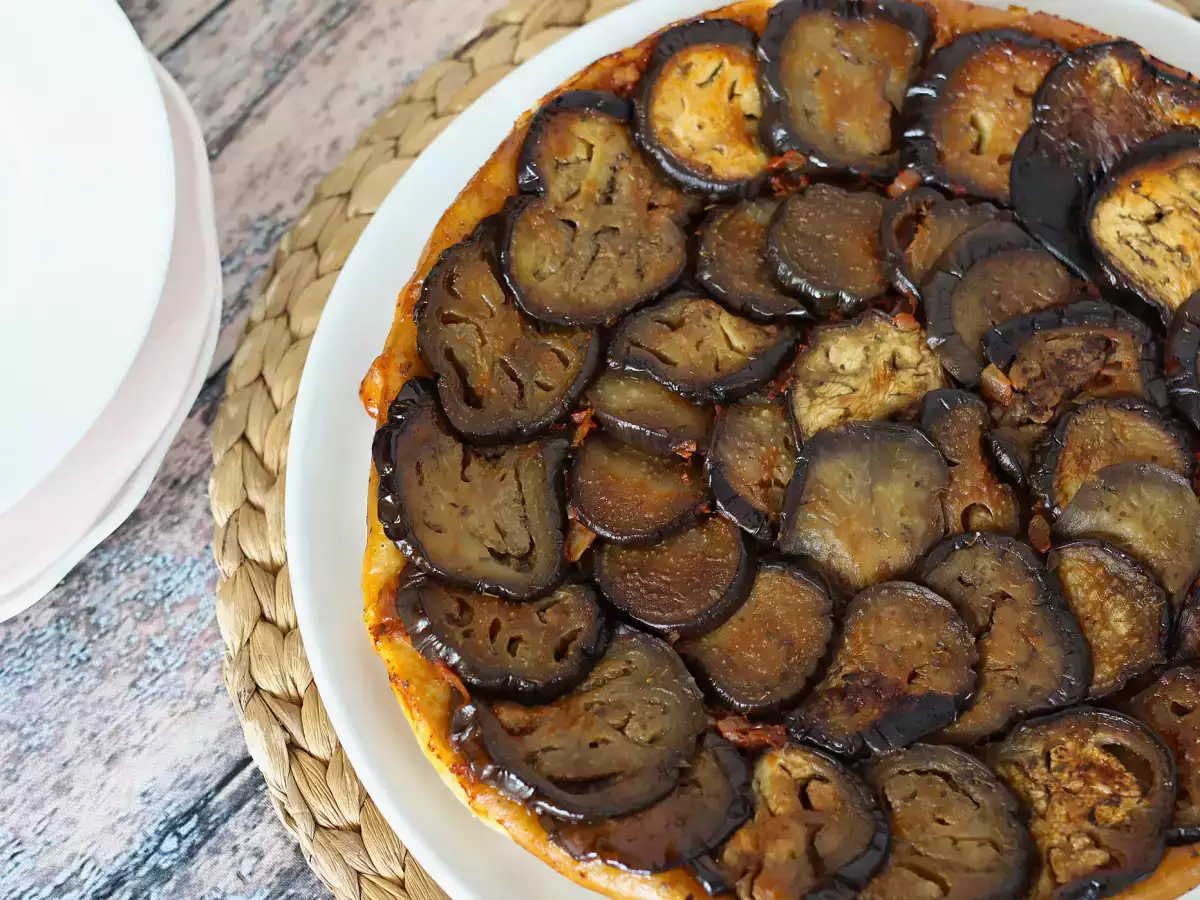 Aubergine-tarte tatin: een onweerstaanbare hartige variant! - foto 2