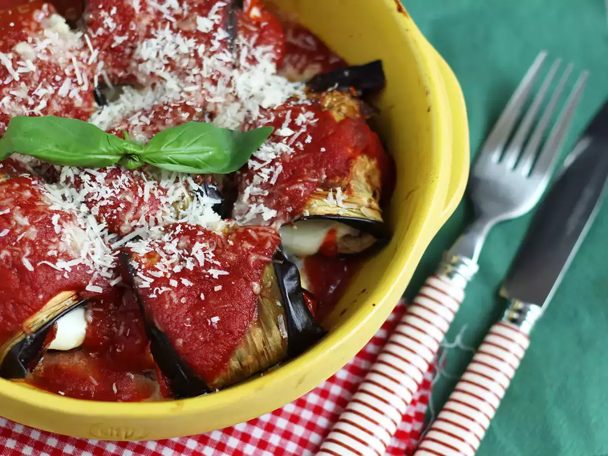 Auberginerolletjes alla parmigiana - foto 5