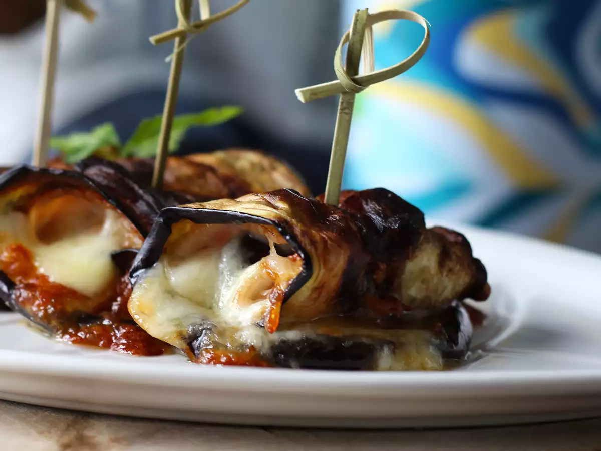 Auberginerolletjes uit de airfryer - foto 4