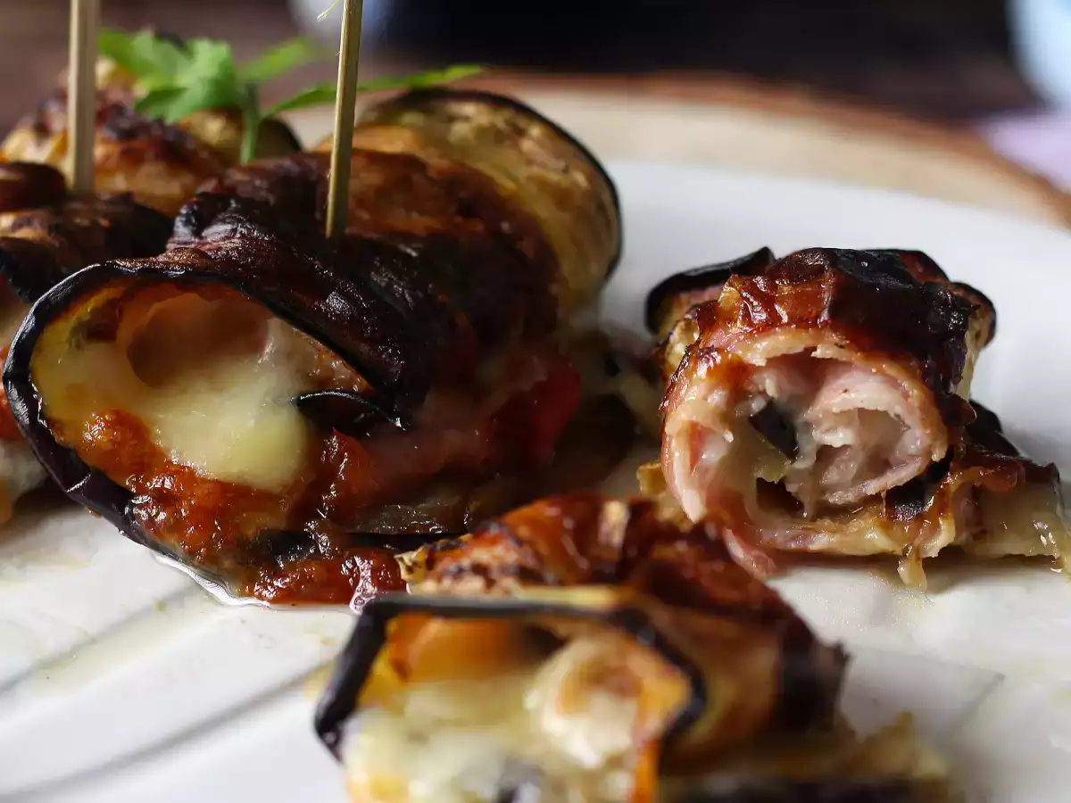 Auberginerolletjes uit de airfryer - foto 6