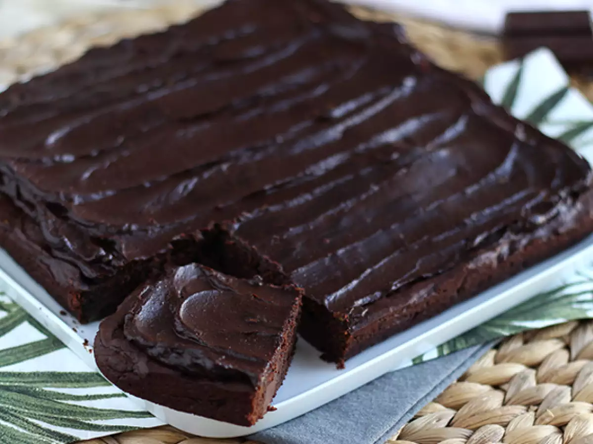 Avocado-chocoladebrownie zonder boter – lactosevrij - foto 6