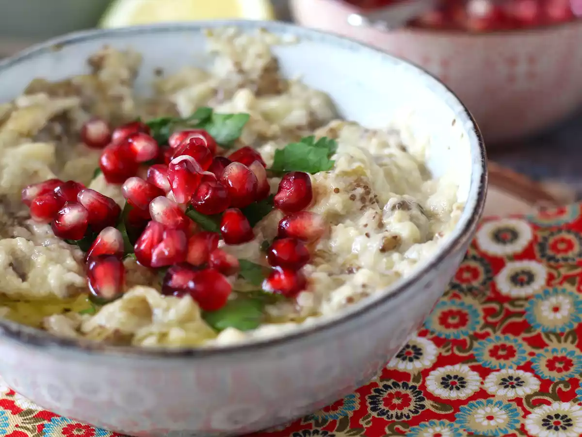 Baba ganoush, de heerlijke Libanese auberginespread