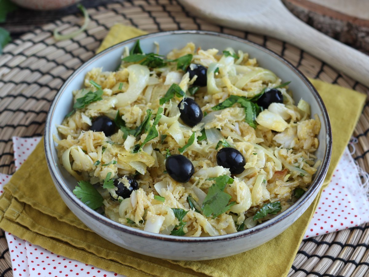 Bacalhau à Brás van Petitchef