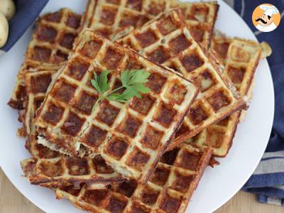 Bacon, comté en aardappelwafels - foto 2