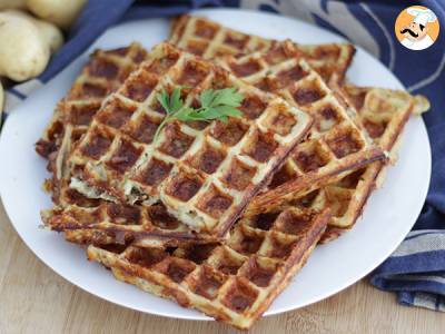 Bacon, comté en aardappelwafels - foto 3