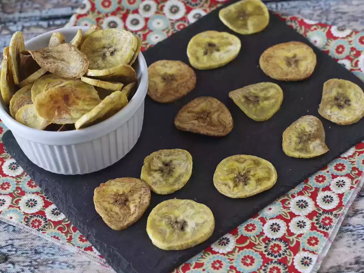 Bakbananenchips in de oven - foto 2