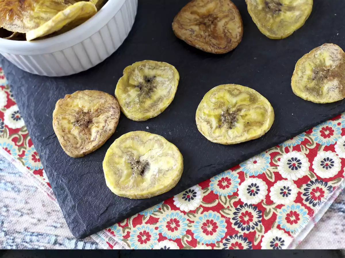 Bakbananenchips in de oven - foto 3