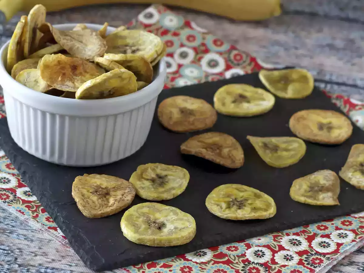 Bakbananenchips in de oven - foto 5
