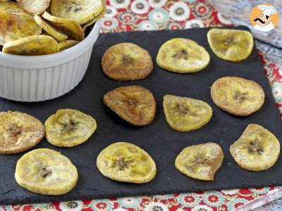 Bakbananenchips in de oven